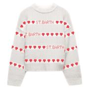 Stijlvolle Sweaters Collectie MC2 Saint Barth , Gray , Dames