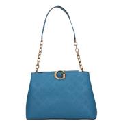 Tassen.. Blauw Guess , Blue , Dames