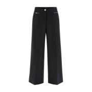 Casual broek van wolmix Guess , Black , Dames