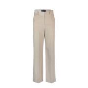 Broek Ivory Max Mara , Beige , Dames