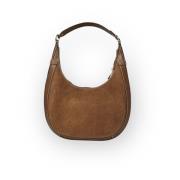 Schoudertassen LG Hobo Stijl Michael Kors , Brown , Dames