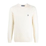 Witte Sweatshirts voor Heren Aw23 Ralph Lauren , White , Heren