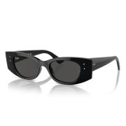 Retro-geïnspireerde zonnebril Kat Rb4427 Ray-Ban , Black , Unisex