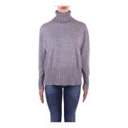 Antraciet Sweater met Geborduurde Details H2O , Gray , Dames