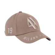 Beige Visor Baseball Cap Armani Exchange , Brown , Heren