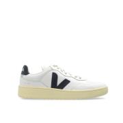 Witte Sneakers met Donkerblauwe Details Veja , White , Heren