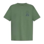 T-shirt met print Carhartt Wip , Green , Heren