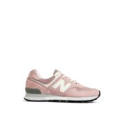 Engeland Sneakers Pale Mauve Suède New Balance , Pink , Heren