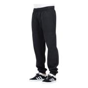 Zwarte Sportieve Wafel Essentials Broek Adidas Originals , Black , Her...