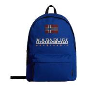 Iconische Katoenen Rugzak Napapijri , Blue , Unisex