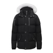 Originele Shearling 3Q Jas Moose Knuckles , Black , Heren