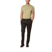 Genova Style chino broek in keperstof Mason's , Black , Heren