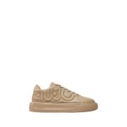 Beige Sneakers Stijlvol Comfortabel Liu Jo , Beige , Dames