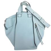 Pre-owned Leather shoulder-bags Loewe Pre-owned , Blue , Dames