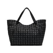 Stijlvolle Shopper Liu Jo , Black , Dames