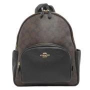 Pre-owned Fabric backpacks Coach Pre-owned , Brown , Dames