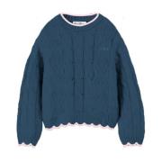 Stijlvolle Sweaters Collectie MC2 Saint Barth , Blue , Dames