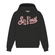 Zwarte Sweaters voor Mannen MC2 Saint Barth , Black , Dames