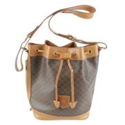 Pre-owned Canvas celine-bags Celine Vintage , Brown , Dames