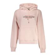 Roze hoodie met borduurwerk Guess , Pink , Dames