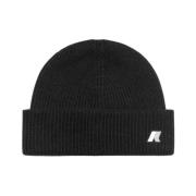 Zwart Melange Cappello Hoed K-Way , Black , Heren