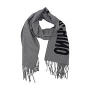 Winter Sjaal Moschino , Gray , Heren