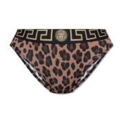 Dierenprint slip Versace , Brown , Dames