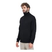 Zwarte coltrui Selected Homme , Black , Heren