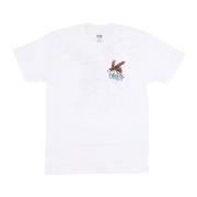 Klassieke Witte Heren Tee Korte Mouw Obey , White , Heren