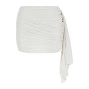 Witte Oceano Mini Rok Gimaguas , White , Dames