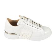 Witte Sneakers Stijlvolle Schoenen Philipp Plein , White , Heren