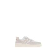 Sneakers van suède leer met verlengde H Hogan , White , Dames