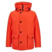 Stijlvolle Winterjassen Woolrich , Orange , Heren