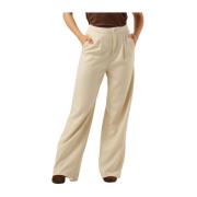 Beige Stijlvolle Broek Nv-Ella Notre-v , Beige , Dames