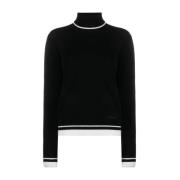 Turtlenecks Msgm , Black , Dames