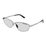 Stijlvolle zonnebril in Ruthenium/Grijs Balenciaga , Gray , Unisex