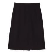 Mini Rok in Trendy Stijl Fendi , Brown , Dames