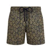 Korte Carapaces Stretch Zwemshorts voor Heren Vilebrequin , Multicolor...