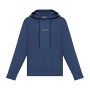 Sweatshirt met logo applicatie Versace Jeans Couture , Blue , Heren