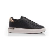 Zwarte Sneakers met Strass Detail Colmar , Black , Dames