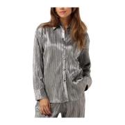 Zilveren Linda Blouse - Elegant en veelzijdig Suncoo , Gray , Dames