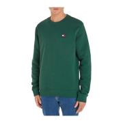 Groene Sweater Regular Fit Tommy Jeans , Green , Heren