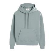 Hart Hoodie - Blauwe Klei Ami Paris , Blue , Heren