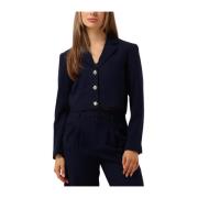 Navy Blazer Na-Elai Notre-v , Blue , Dames