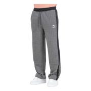 Relaxed Track Broek Zwart Sportieve Broek Puma , Gray , Heren