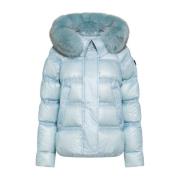 Heldere Blauwe Winterjas Peuterey , Blue , Dames