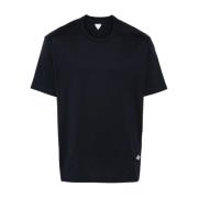 Navy T-shirt voor heren Bottega Veneta , Blue , Heren