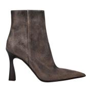 Meigi enkellaars in oud zwart suède Premiata , Gray , Dames