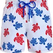 Multicolor schildpad zwemshorts voor heren Vilebrequin , Multicolor , ...