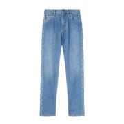 Luxe zachte denim broek, klassiek ontwerp Loro Piana , Blue , Heren